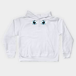 A Pair Of Blue Eyes Kids Hoodie